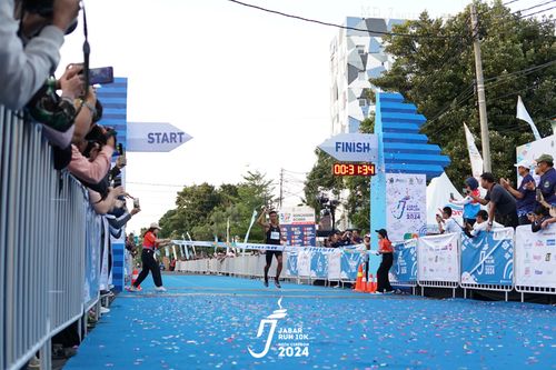 Race photo from Jabar Run 10K 2024
