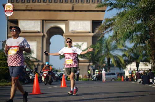 Race photo from Kediri Half Marathon 2024