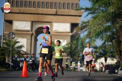Race photo from Kediri Half Marathon 2024