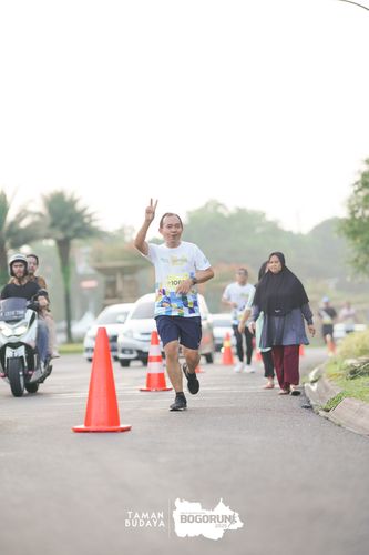 Race photo from Taman Budaya x BOGORUN 2025
