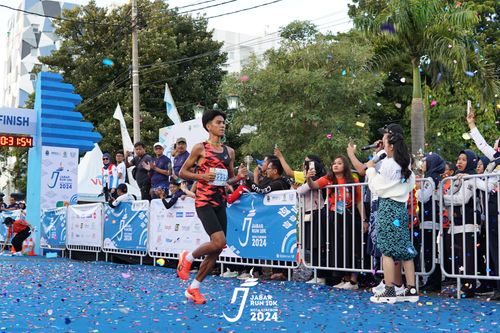 Race photo from Jabar Run 10K 2024