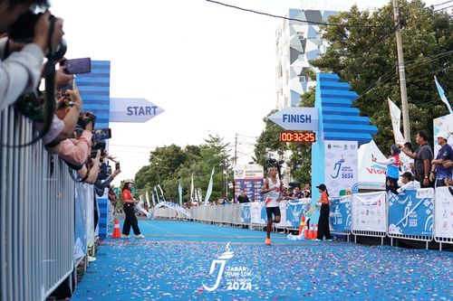 Race photo from Jabar Run 10K 2024