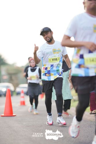 Race photo from Taman Budaya x BOGORUN 2025