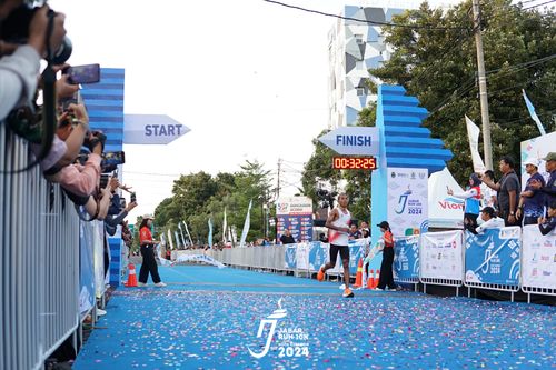 Race photo from Jabar Run 10K 2024