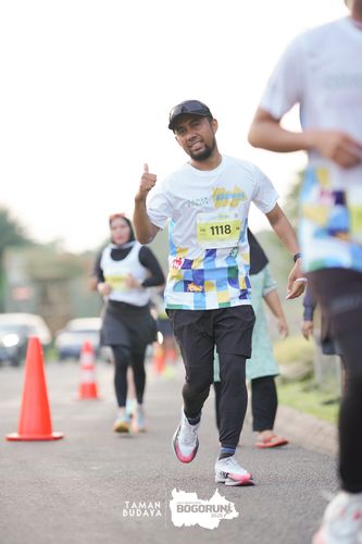 Race photo from Taman Budaya x BOGORUN 2025