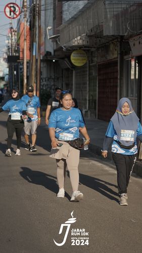 Race photo from Jabar Run 10K 2024