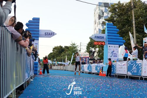Race photo from Jabar Run 10K 2024