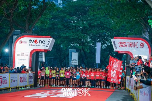 Race photo from ONE RUN 10K 2025