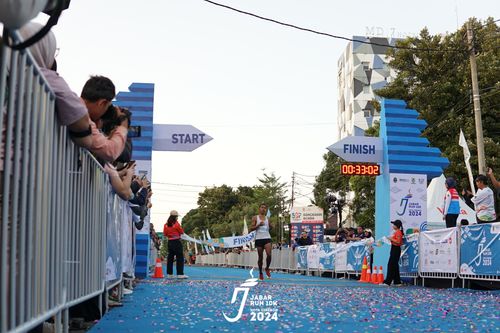 Race photo from Jabar Run 10K 2024