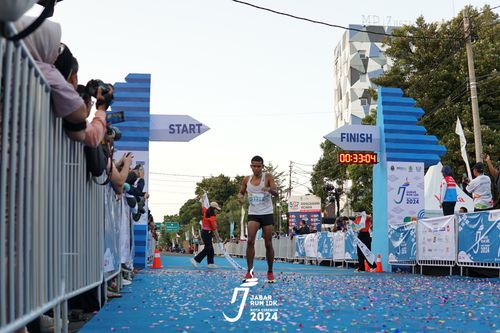 Race photo from Jabar Run 10K 2024