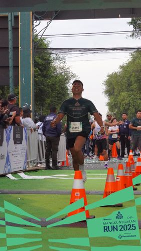 Race photo from Mangkunegaran Run 2025