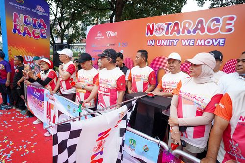 Race photo from NOTARACE 2025