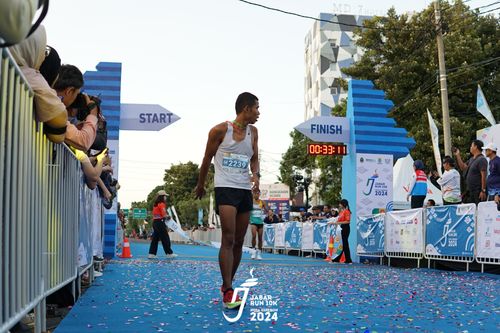 Race photo from Jabar Run 10K 2024
