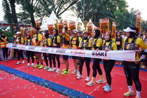 Race photo from NOTARACE 2025