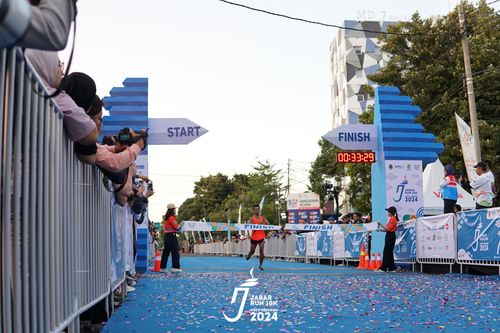 Race photo from Jabar Run 10K 2024