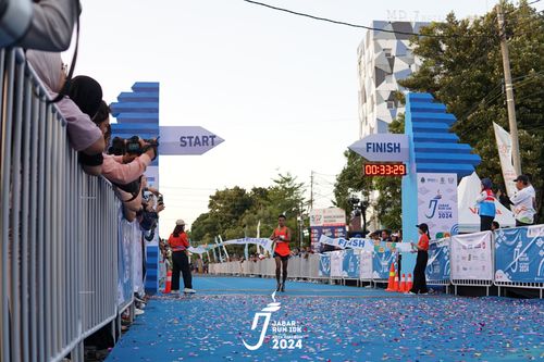 Race photo from Jabar Run 10K 2024