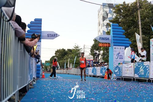 Race photo from Jabar Run 10K 2024