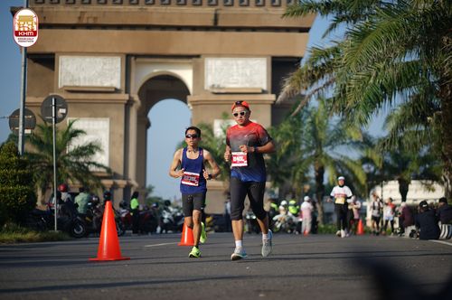 Race photo from Kediri Half Marathon 2024