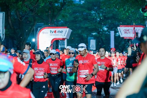 Race photo from ONE RUN 10K 2025