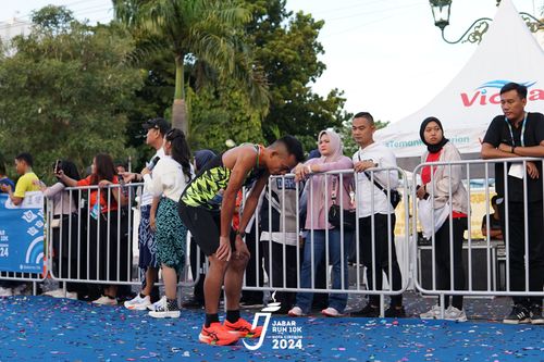 Race photo from Jabar Run 10K 2024