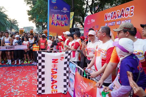 Race photo from NOTARACE 2025