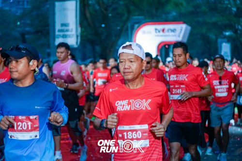 Race photo from ONE RUN 10K 2025