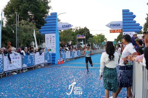 Race photo from Jabar Run 10K 2024