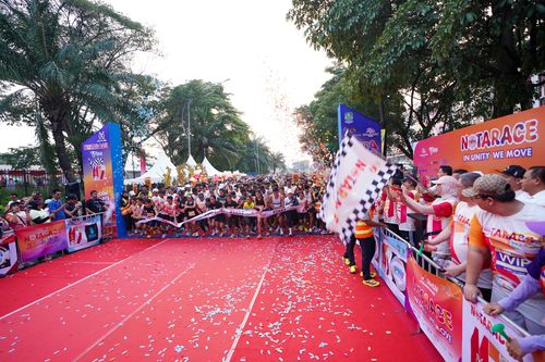 Race photo from NOTARACE 2025