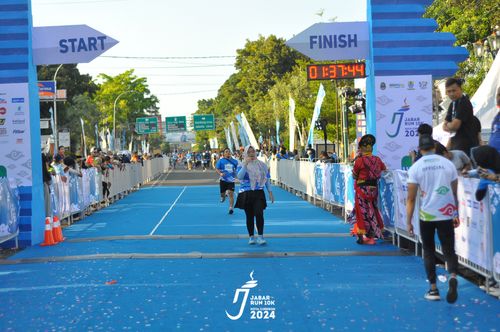 Race photo from Jabar Run 10K 2024