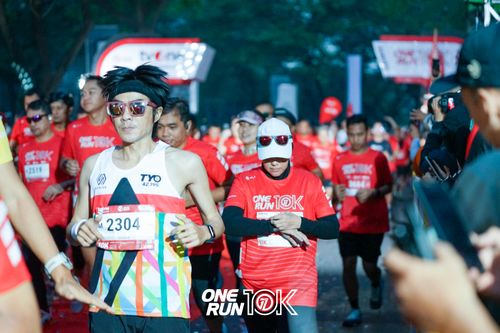 Race photo from ONE RUN 10K 2025