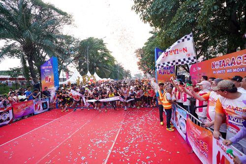 Race photo from NOTARACE 2025