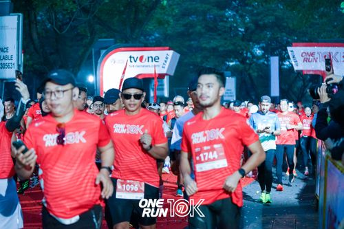 Race photo from ONE RUN 10K 2025