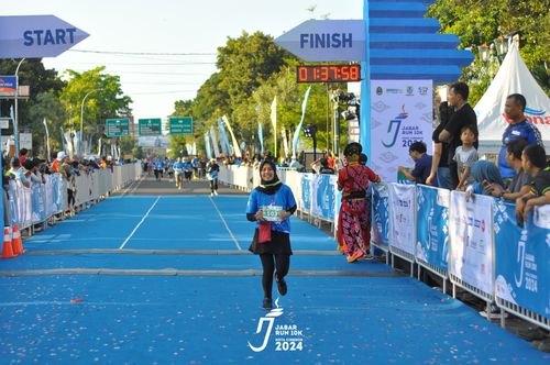Race photo from Jabar Run 10K 2024