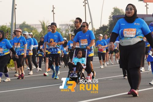 Race photo from ISOPLUS RUN 2025 - JAKARTA