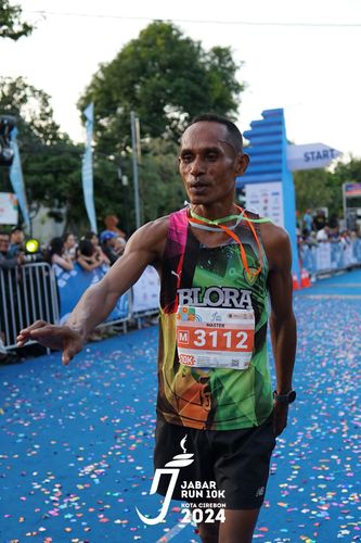 Race photo from Jabar Run 10K 2024
