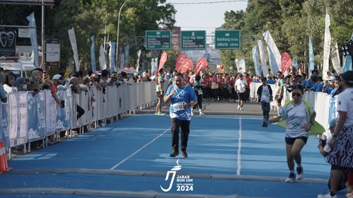 Race photo from Jabar Run 10K 2024