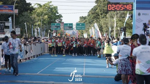 Race photo from Jabar Run 10K 2024
