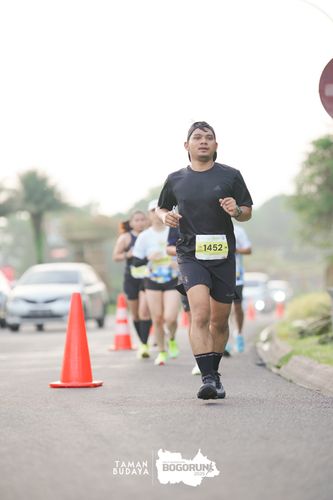 Race photo from Taman Budaya x BOGORUN 2025