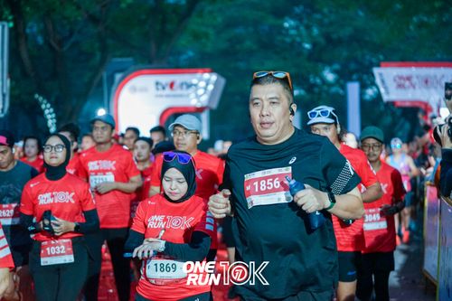 Race photo from ONE RUN 10K 2025