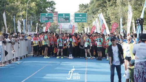 Race photo from Jabar Run 10K 2024