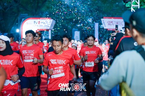 Race photo from ONE RUN 10K 2025