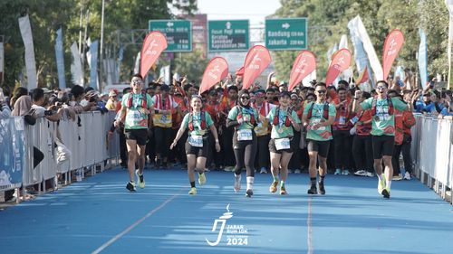 Race photo from Jabar Run 10K 2024