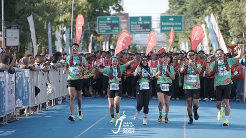 Race photo from Jabar Run 10K 2024