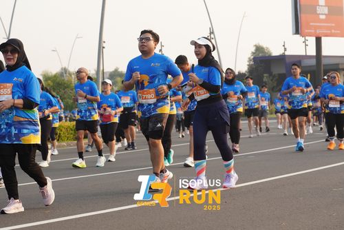 Race photo from ISOPLUS RUN 2025 - JAKARTA