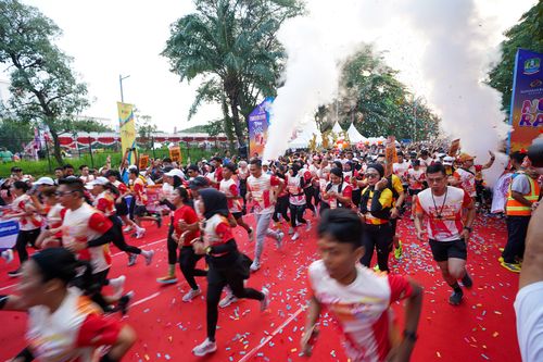 Race photo from NOTARACE 2025