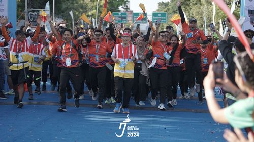 Race photo from Jabar Run 10K 2024
