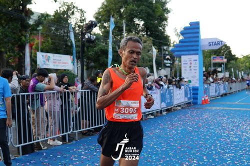 Race photo from Jabar Run 10K 2024