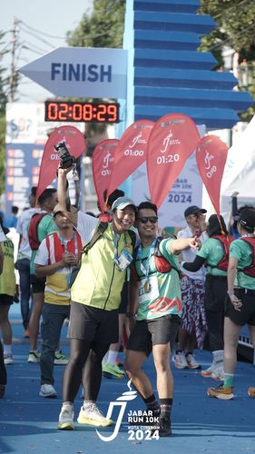 Race photo from Jabar Run 10K 2024