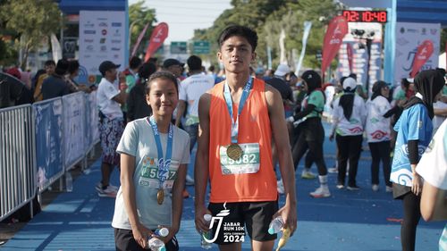 Race photo from Jabar Run 10K 2024
