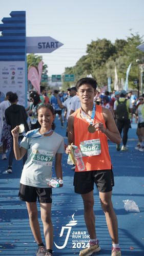 Race photo from Jabar Run 10K 2024